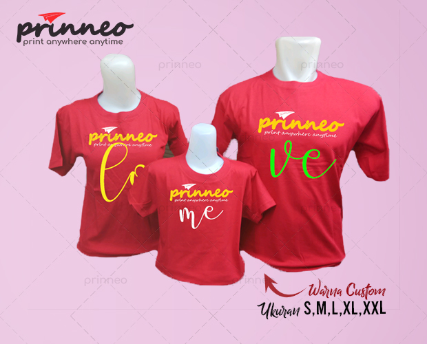 Kaos Couple Keluarga