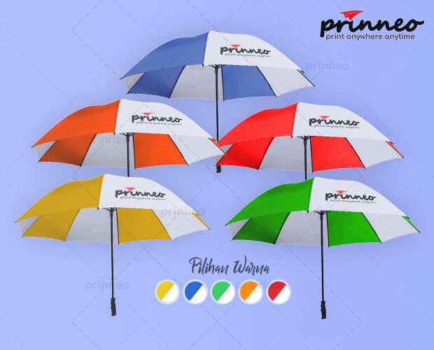 Payung Golf Warna Kombinasi