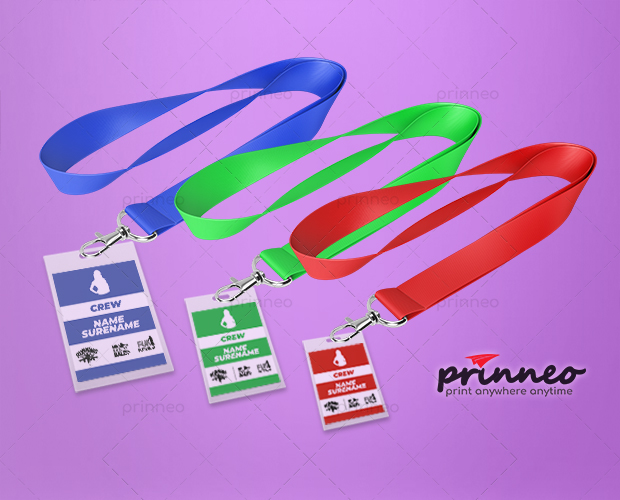 Event Card Lanyard Polos